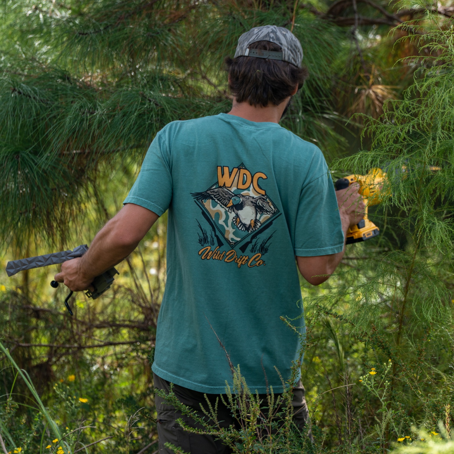 Old School Camo Waterfowl T-Shirt