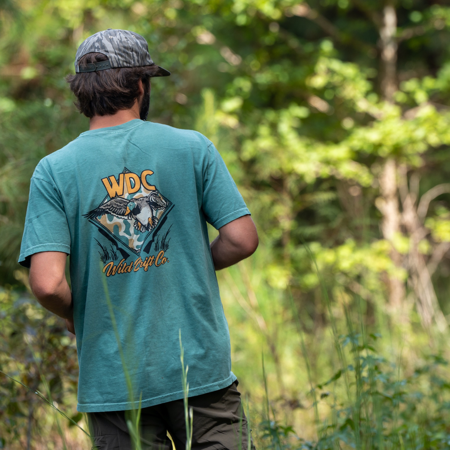 Old School Camo Waterfowl T-Shirt