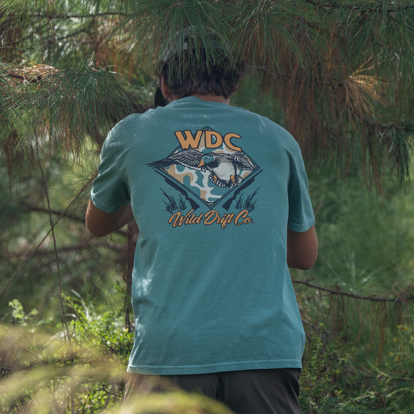 Old School Camo Waterfowl T-Shirt