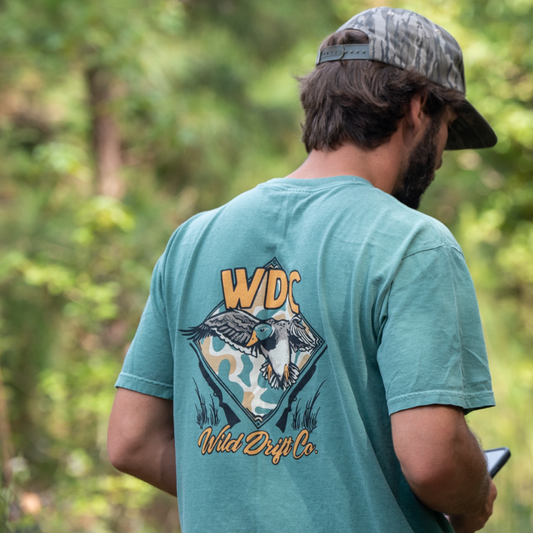 Old School Camo Waterfowl T-Shirt