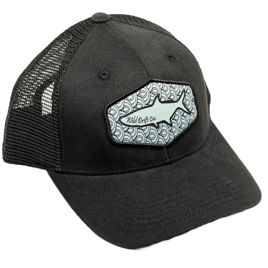 Black Tarpon Hat - Wild Drift Co