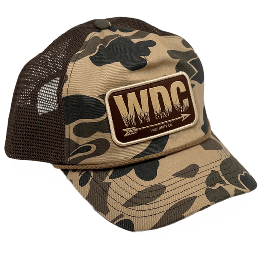 Old School Camo Hat - Wild Drift Co