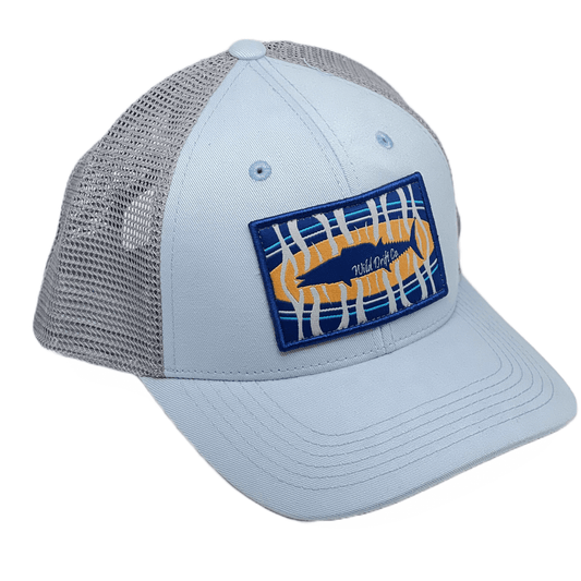 School Blue Wahoo Hat - Wild Drift Co