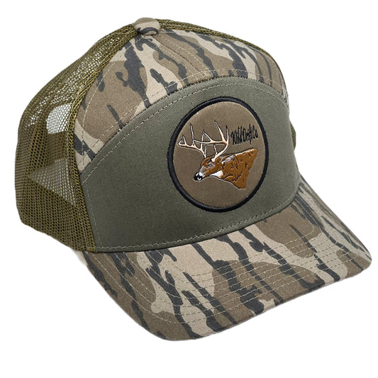 Deer 7 Panel Hat - Wild Drift Co