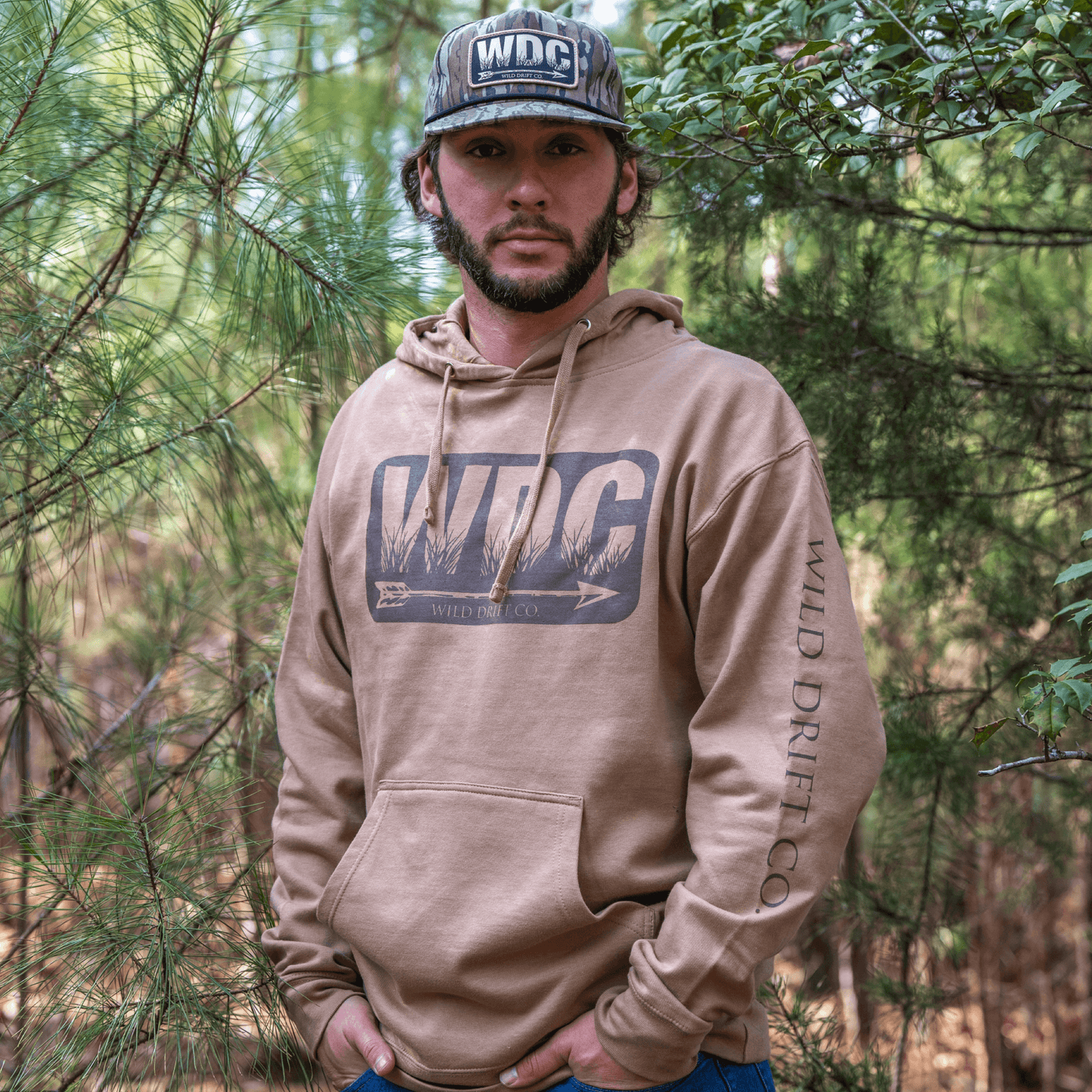 WDC Sandstone Hoodie - Wild Drift Co
