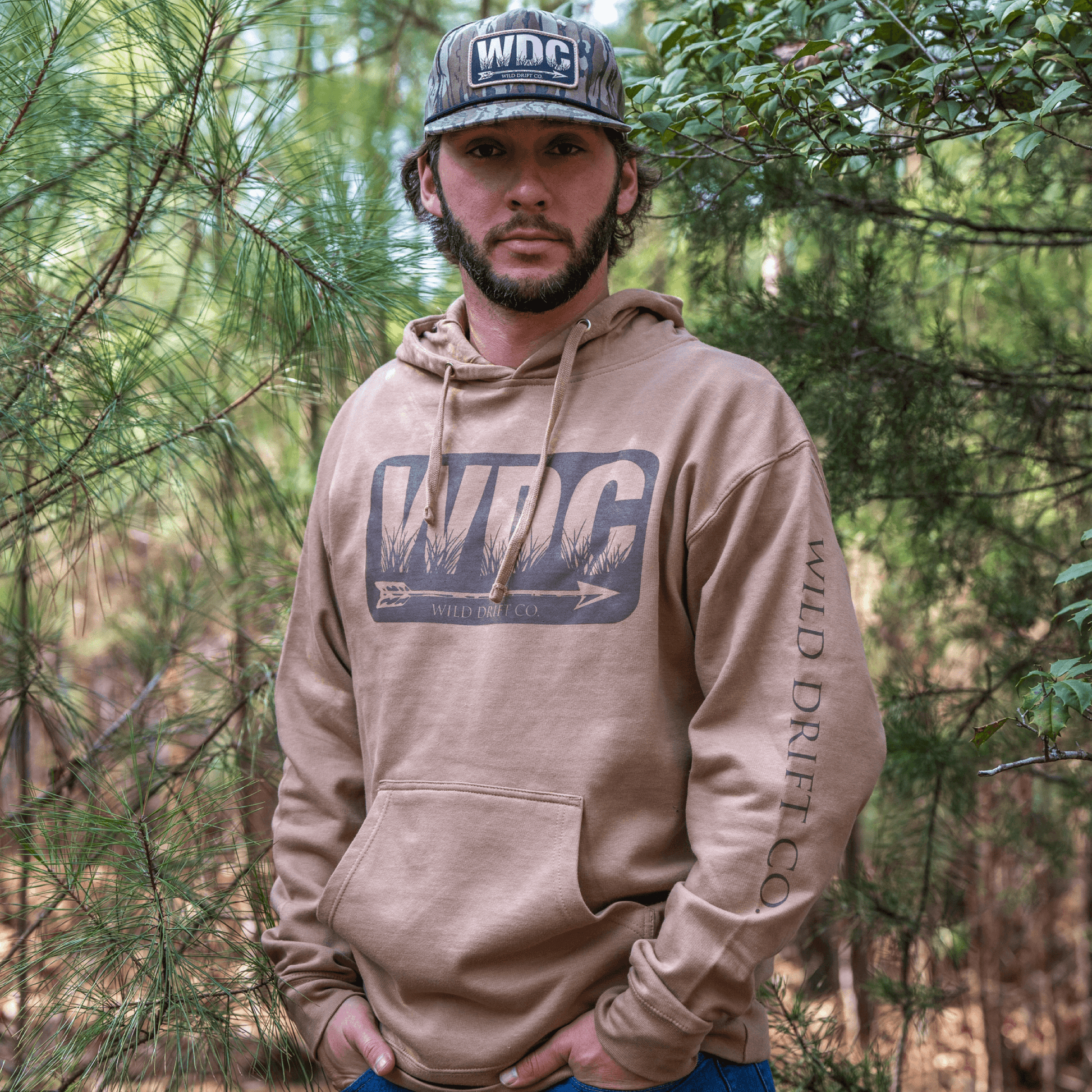 WDC Sandstone Hoodie - Wild Drift Co