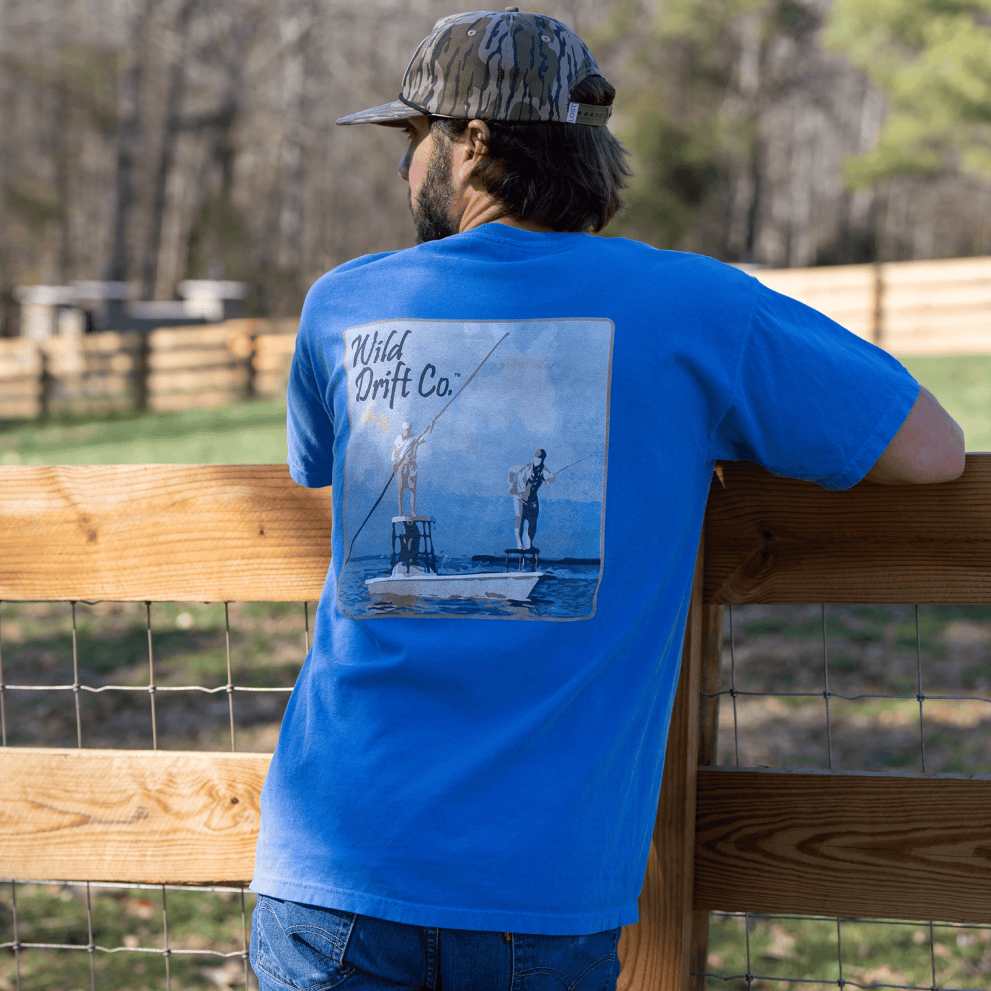 Flo Blue Polling T-Shirt - Wild Drift Co
