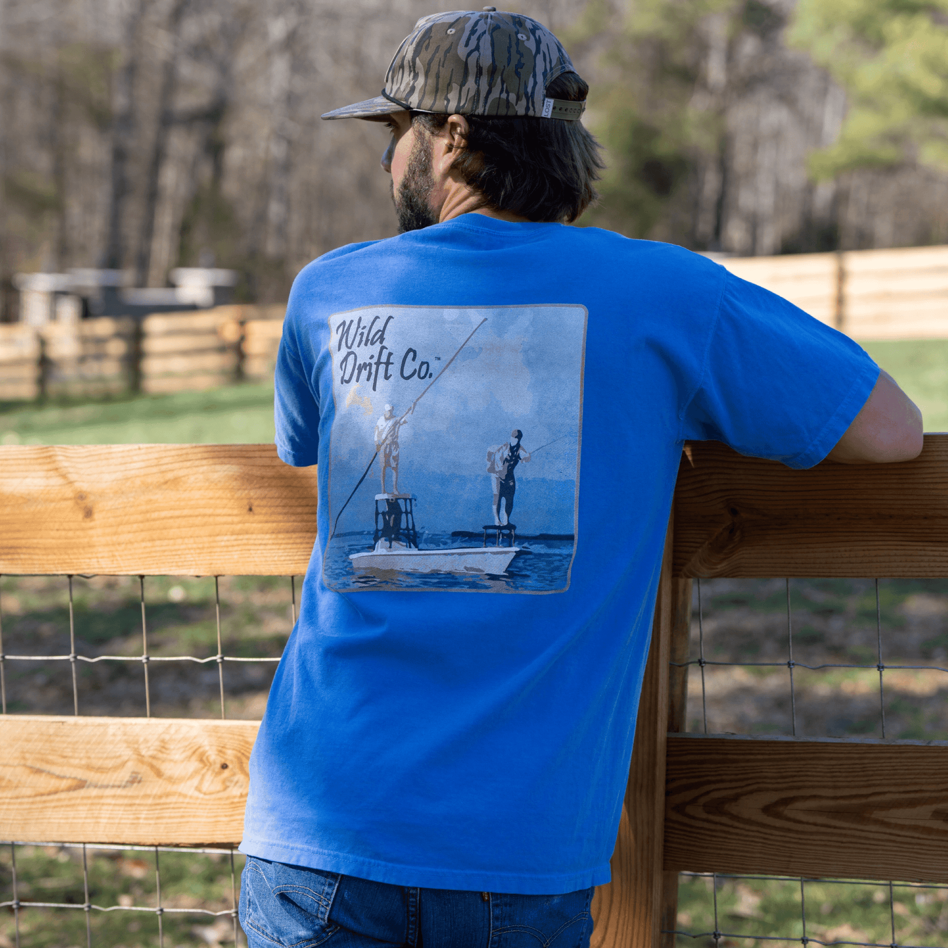 Flo Blue Polling T-Shirt - Wild Drift Co