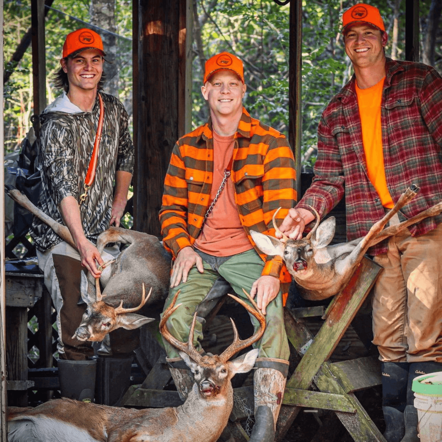 Blaze Orange Deer Hat - Wild Drift Co