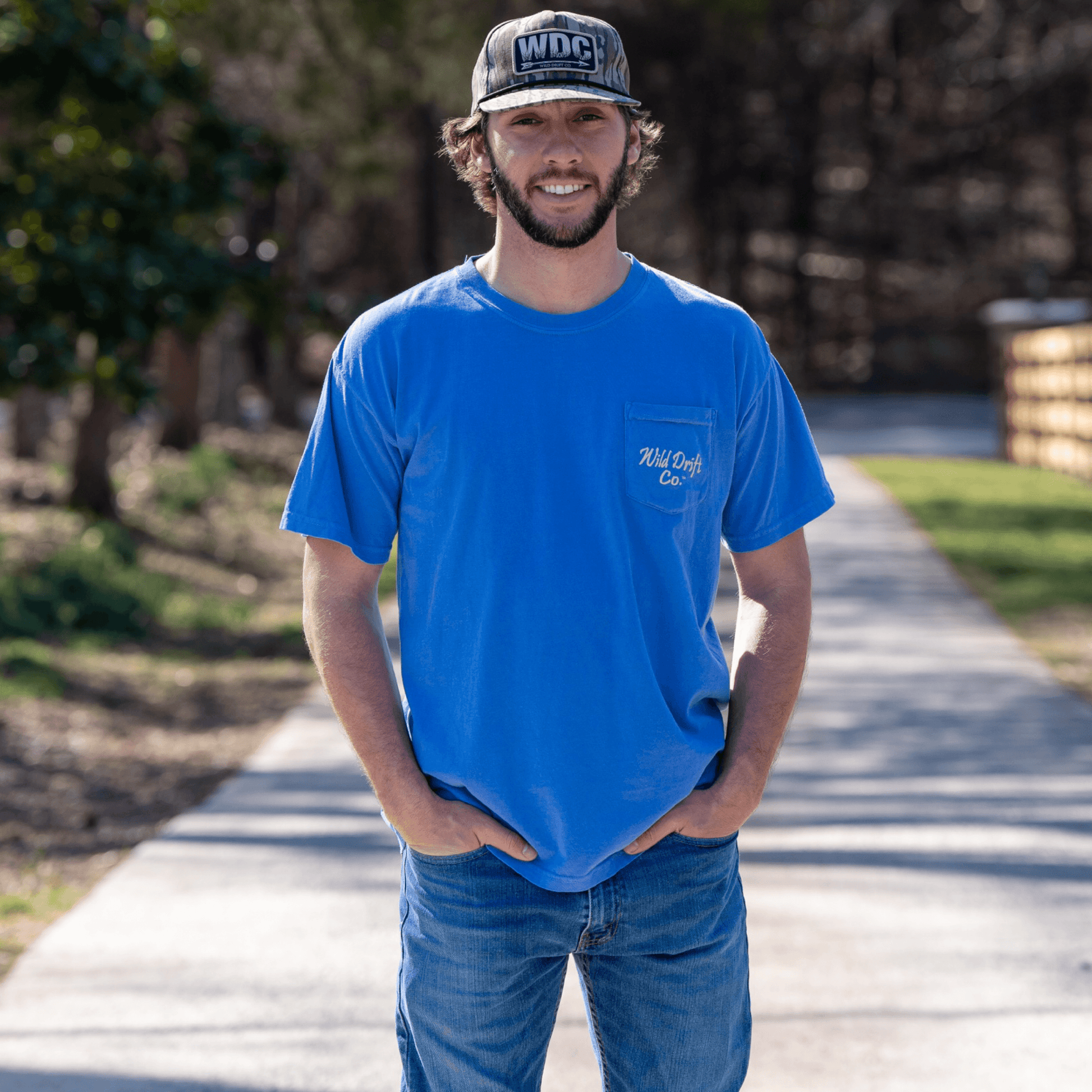 Flo Blue Polling T-Shirt - Wild Drift Co
