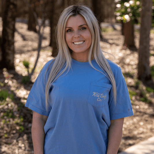 Washed Denim Polling Shirt - Wild Drift Co
