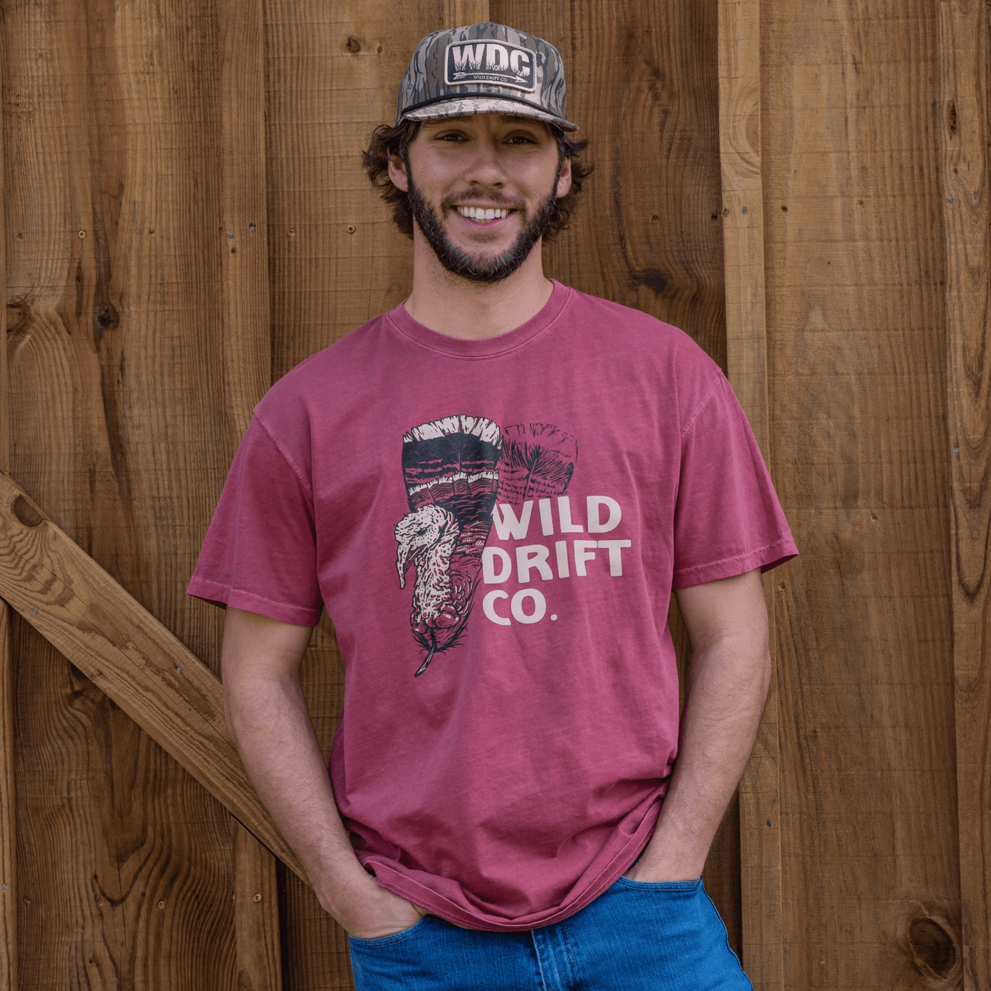 WDC Paprika Turkey Feather T-Shirt - Wild Drift Co