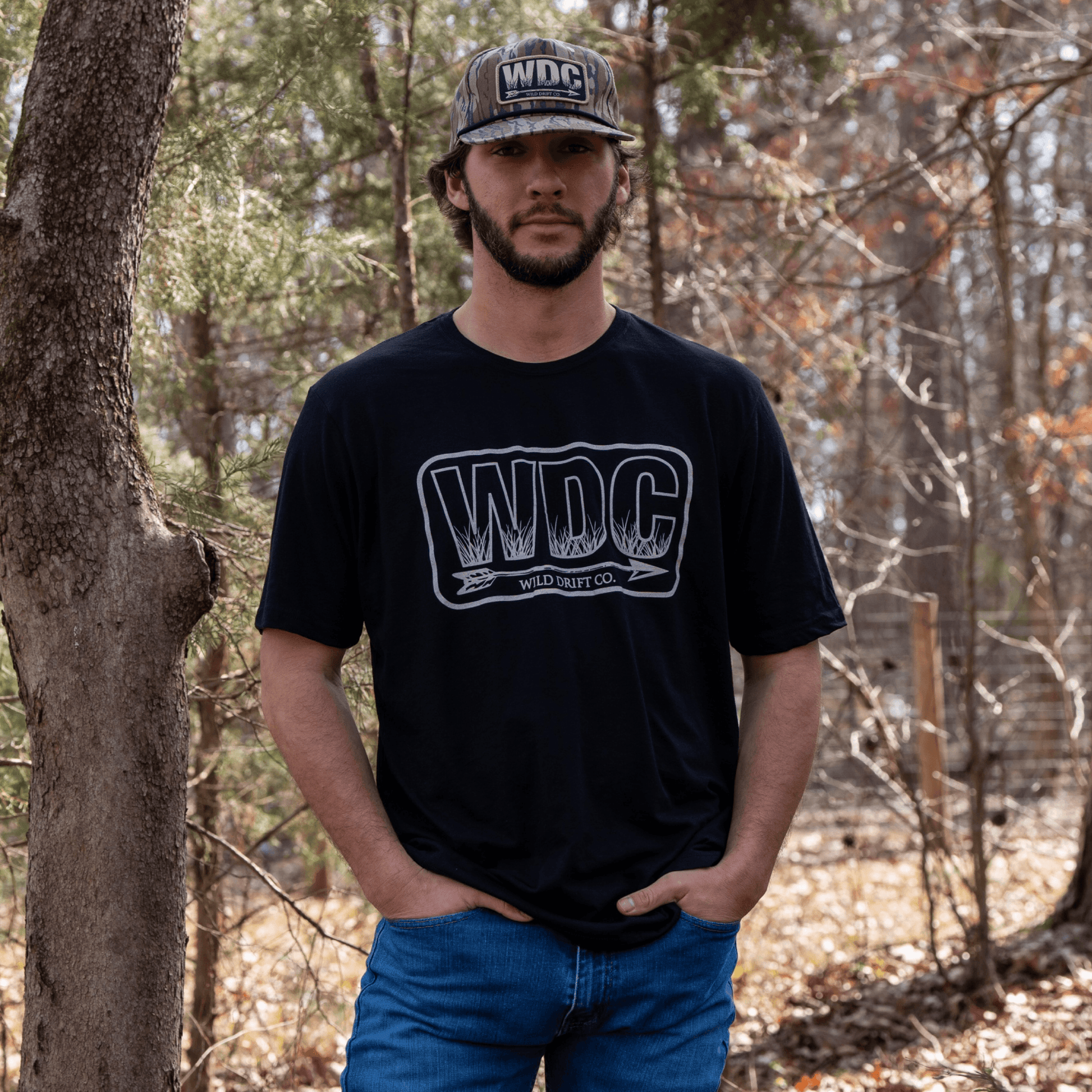 WDC Black Logo T-Shirt - Wild Drift Co