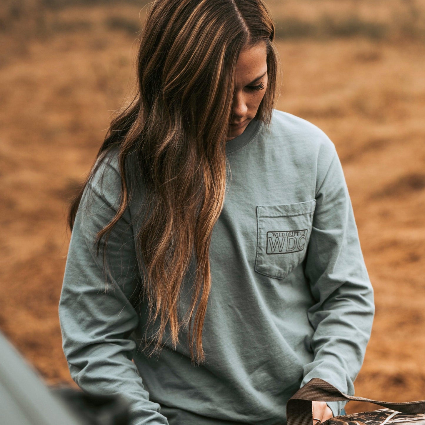 Blue Wood Duck Long Sleeve - Wild Drift Co