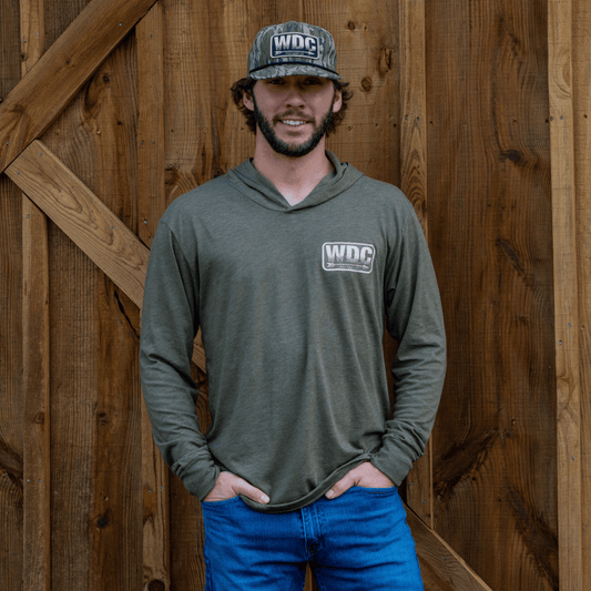 WDC Logo Tri-Blend with Hood - Wild Drift Co