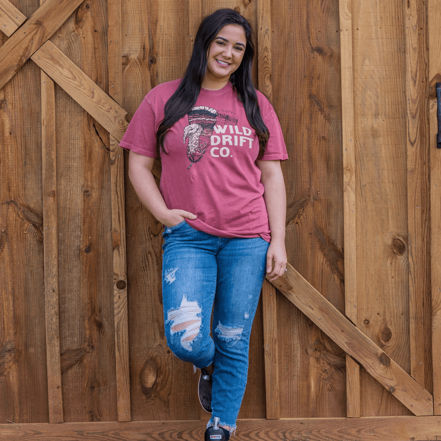 WDC Paprika Turkey Feather T-Shirt - Wild Drift Co