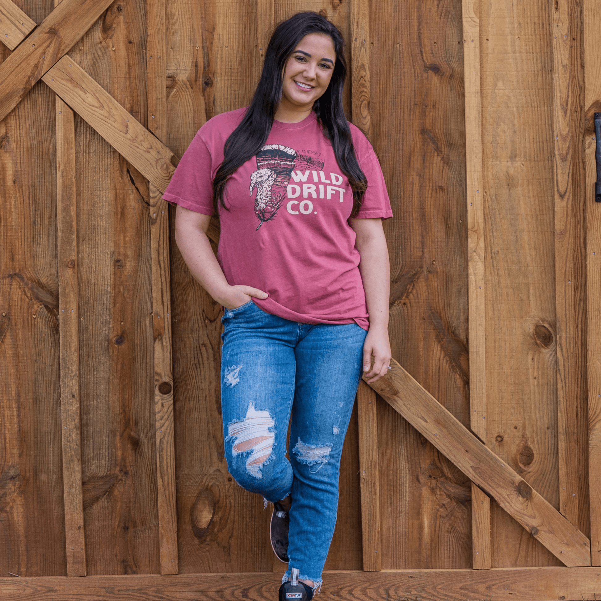 WDC Paprika Turkey Feather T-Shirt - Wild Drift Co