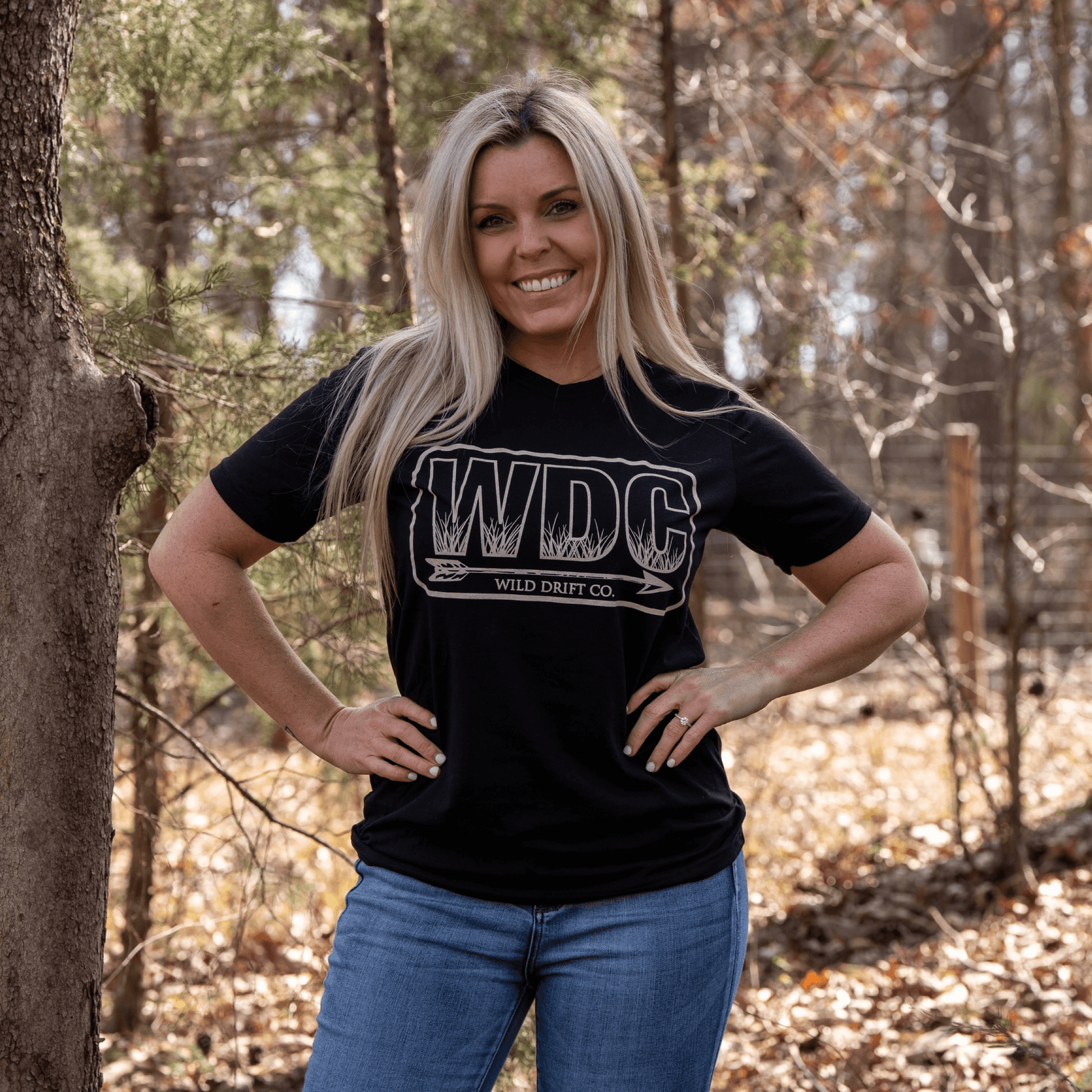 WDC Black Logo T-Shirt - Wild Drift Co