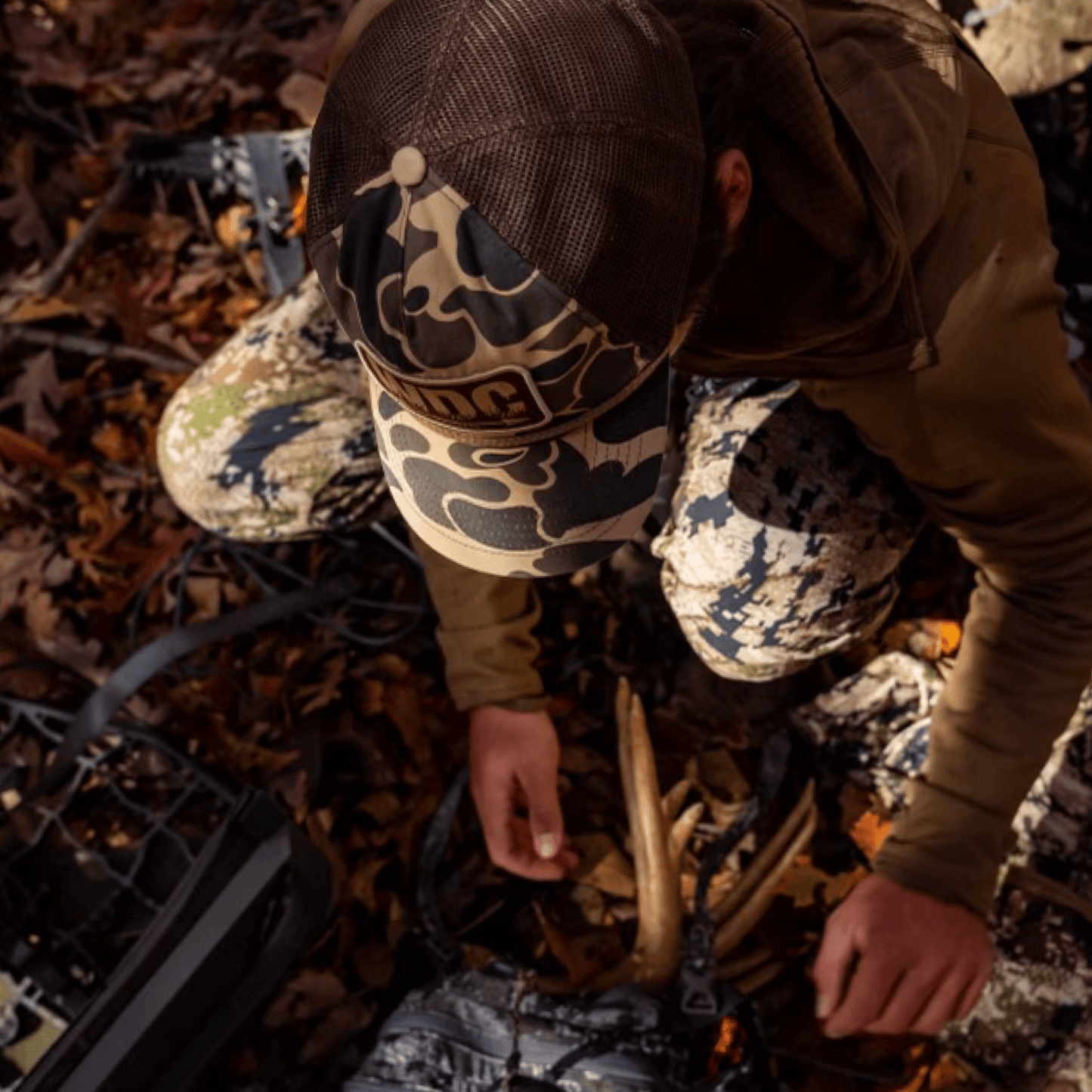 Old School Camo Hat - Wild Drift Co