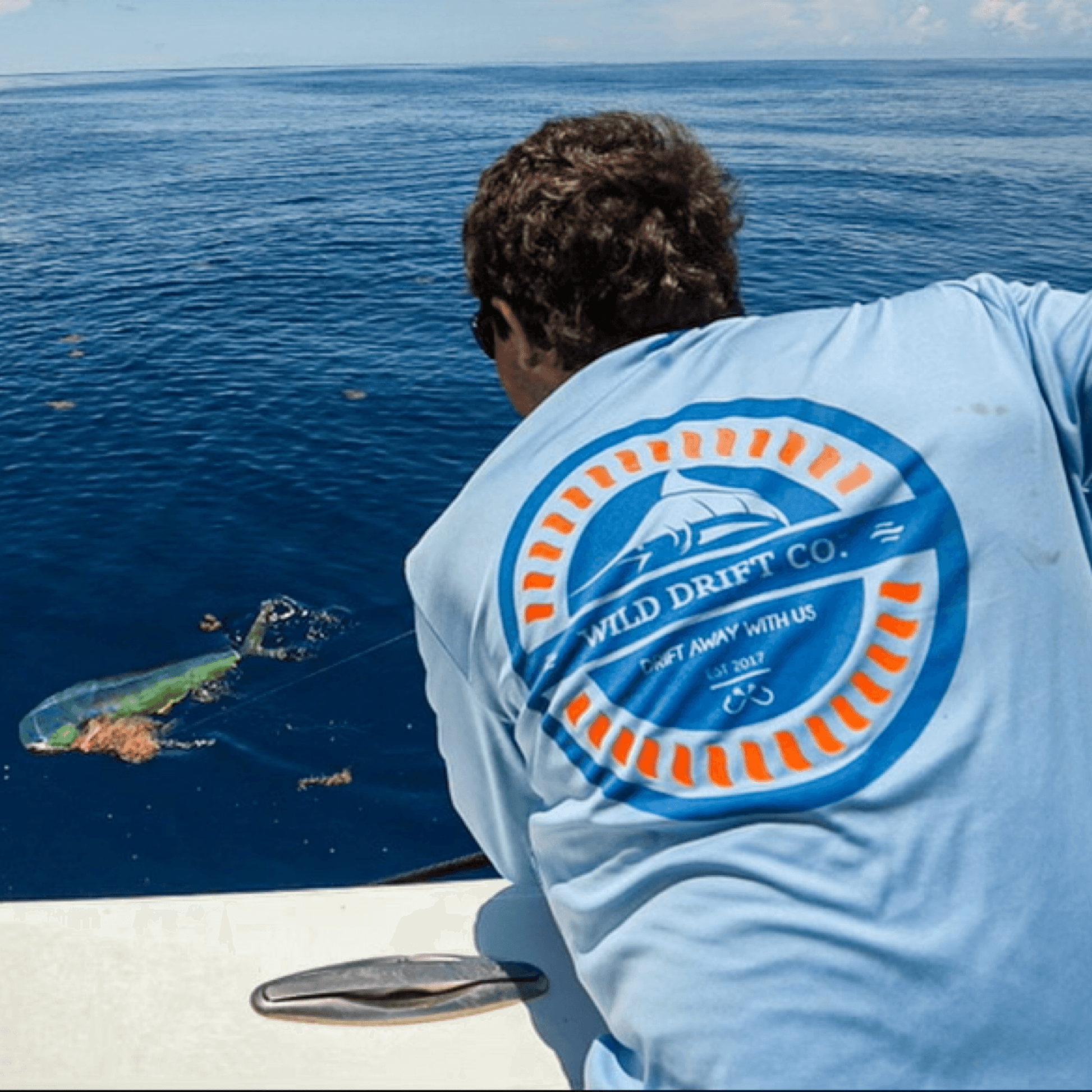 Blue CC Performance Shirt - Wild Drift Co
