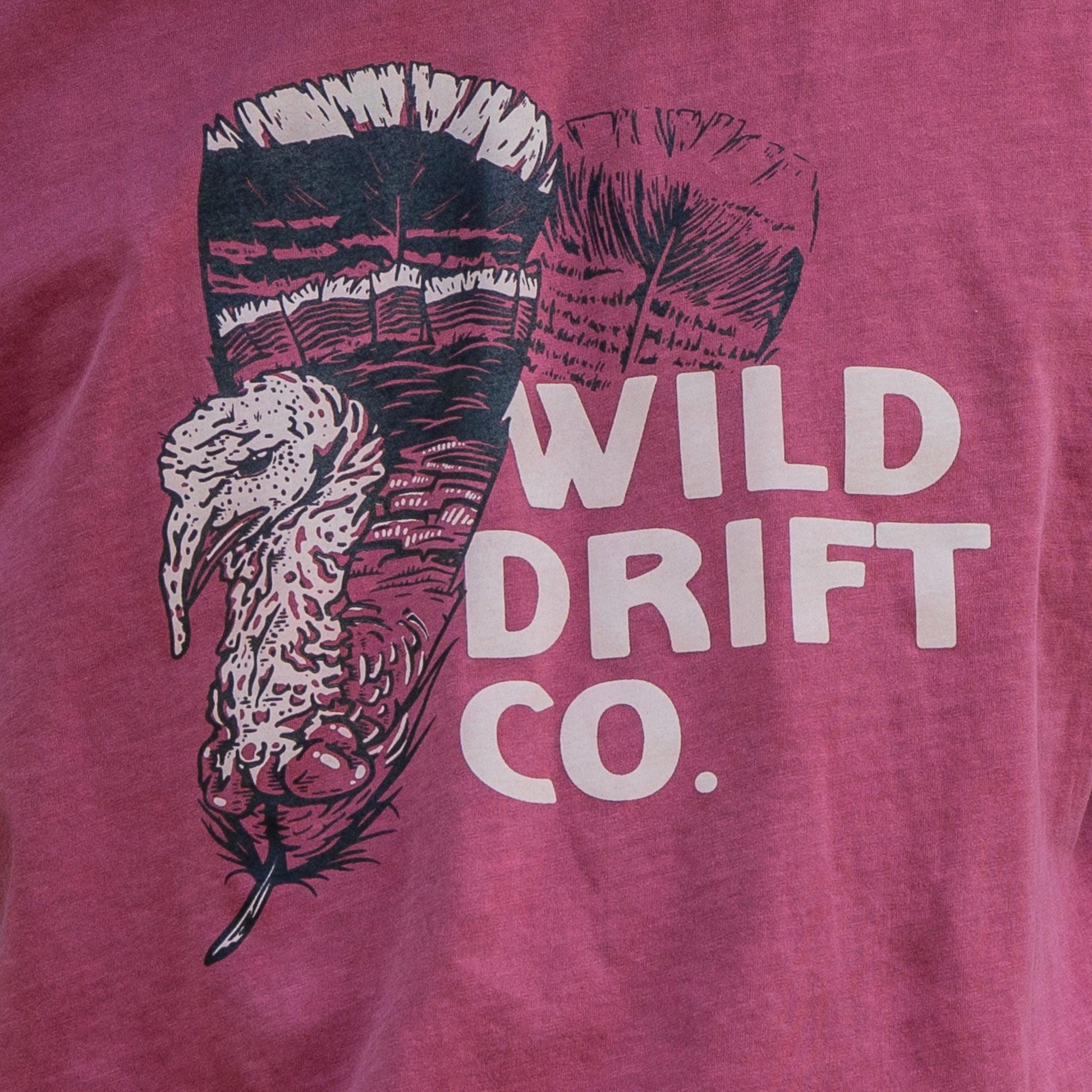 WDC Paprika Turkey Feather T-Shirt - Wild Drift Co
