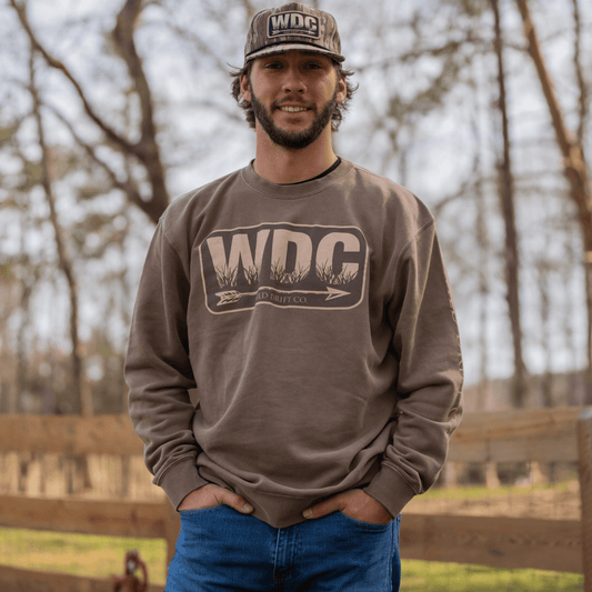 WDC Pigment Clay Crewneck - Wild Drift Co