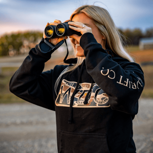 WDC Black Old School Hoodie - Wild Drift Co