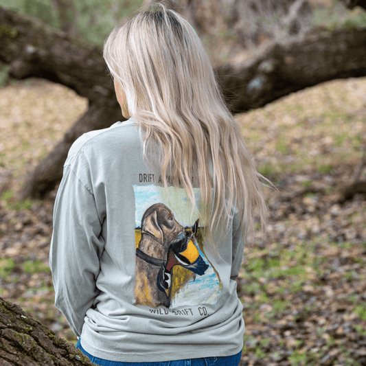 Light Green Wood Duck Long Sleeve - Wild Drift Co