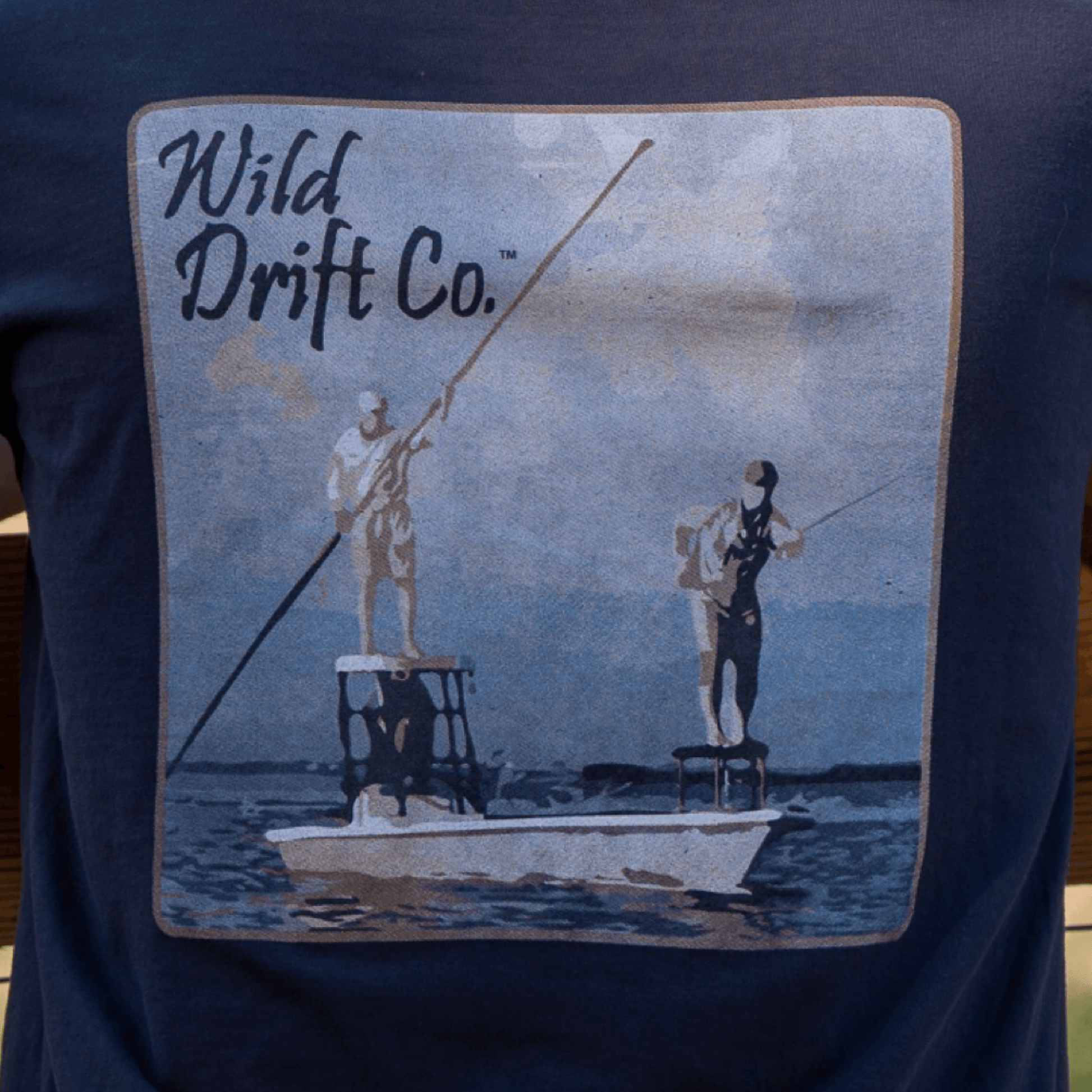 Graphite Polling T-Shirt - Wild Drift Co